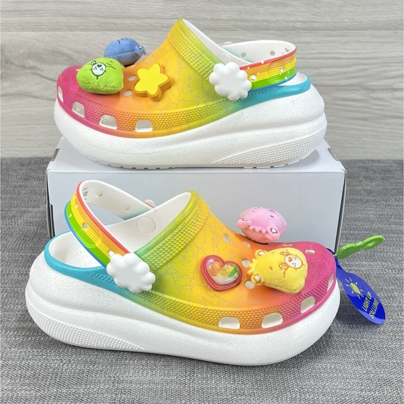 CROCS Shoes - CROCS x Care Bears Crush Clog 'Light On' New 210103 Size Women's 6